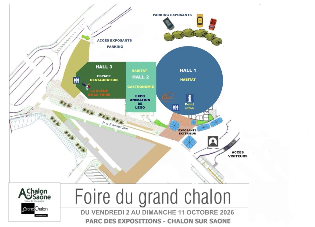 plan general foire du grand chalon 2026